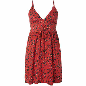 O'Neill LW TOLOWA STRAPPY DRESS červená XS - Dámské šaty