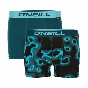 O'Neill SEA&PLAIN 2PACK Pánské boxerky, tyrkysová, veľkosť M
