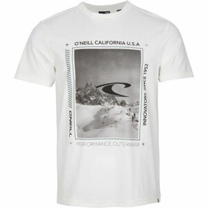 O'Neill MOUNTAIN FRAME SS T-SHIRT Pánské tričko, bílá, velikost S