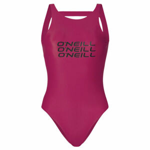 O'Neill PW NOOS LOGO BATHINGSUIT Dámské jednodílné plavky, Červená, velikost 36
