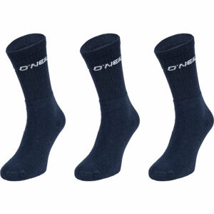 O'Neill SPORTSOCK 3P Unisex ponožky, tmavě modrá, velikost 39-42