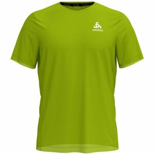 Odlo MEN'S T-SHIRT S/S CREW NECK ELEMENT LIGHT SPECIAL zelená XL - Pánské triko
