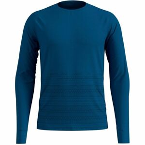 Odlo MEN'S T-SHIRT L/S ALLIANCE modrá L - Pánské tričko