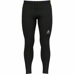 Odlo AXALP WINTER Pánské běžecké elastické kalhoty, černá, velikost M