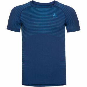 Odlo BL TOP CREW NECK S/S PERFORMANCE LIGHT modrá XL - Pánské funkční tričko