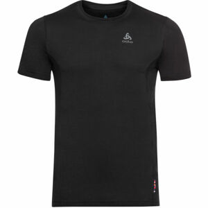 Odlo SUW MEN'S TOP CREW NECK S/S NATURAL+ LIGHT černá XXL - Pánské tričko