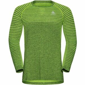 Odlo ESSENTIAL SEAMLESS LS Pánské tričko s dlouhým rukávem, zelená, velikost M