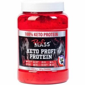 Profimass KETO PROFI PROTEIN 1000+100G BORŮVKA  NS - Protein