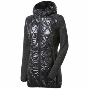 Progress SILVRETTA WOOL Dámský hybridní kabát, černá, velikost M