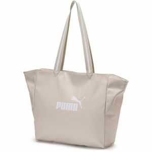 Puma CORE UP LARGE SHOPPER WMN Dámská stylová taška, béžová, velikost UNI