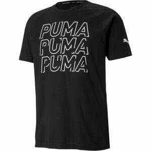 Puma MODERN SPORTS LOGO TEE černá M - Pánské triko