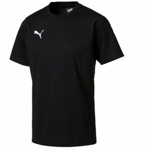 Puma LIGA CASUALS TEE Pánské tričko, černá, velikost S