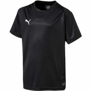 Puma LIGA JERSEY CORE JR Dětské triko, černá, velikost 140