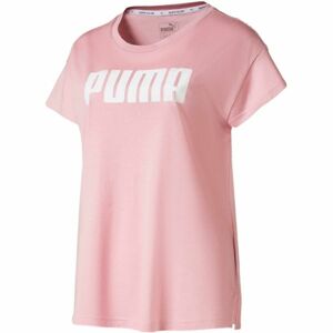 Puma ACTIVE LOGO TEE růžová L - Dámské sportovní triko