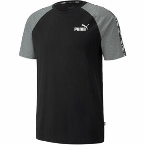 Puma APLIFIED  RAGLAN TEE černá XXL - Pánské sportovní triko