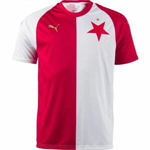 Puma SK SLAVIA HOME REPLICA Fotbalový dres, červená, velikost XXXL