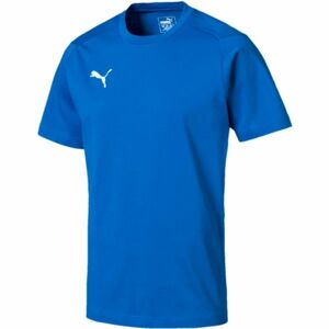 Puma LIGA CASUALS TEE modrá Plava - Pánské tričko