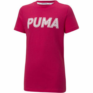 Puma MODERN SPORTS LOGO TEE G  152 - Dívčí triko