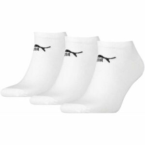 Puma SOCKS 3P Ponožky, bílá, veľkosť 47/49