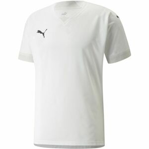 Puma TEAM FINAL JERSEY Pánské fotbalové triko, bílá, velikost XL