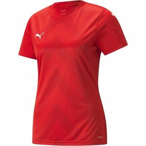 Puma TEAMGLORY JERSEY Dámské fotbalové triko, červená, veľkosť M