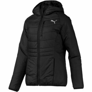 Puma WARMCELLPADED JACKET Dámská sportovní bunda, Černá,Bílá, velikost XS