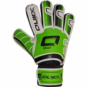 Quick GOAL JR Brankařské juniorské rukavice, zelená, velikost 6