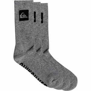 Quiksilver 3 CREW PACK M SOCK Pánské ponožky, černá, velikost