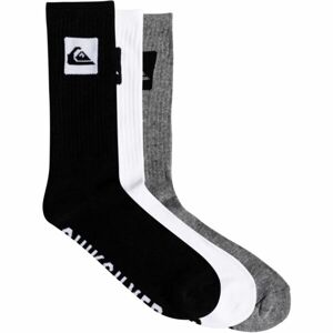 Quiksilver 3 CREW PACK M SOCK Pánské ponožky, černá, veľkosť UNI