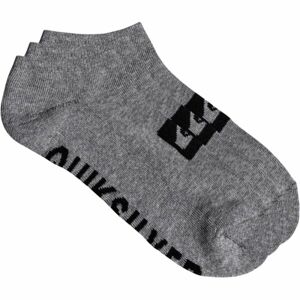 Quiksilver 3 ANKLE PACK SOCK M Pánské ponožky, šedá, velikost 40-45