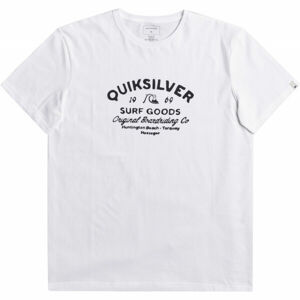 Quiksilver CLOSED CAPTION SS Pánské triko, Bílá, velikost L