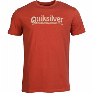 Quiksilver NEW SLANG SS červená L - Pánské tričko