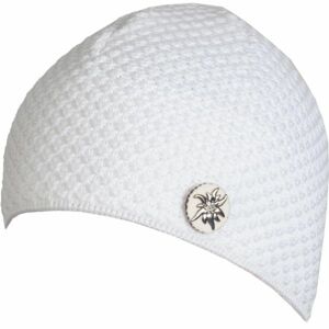 R-JET SPORT FASHION BASIC bílá UNI - Dámská pletená pruhovaná čepice