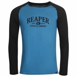 Reaper BCHECK Pánské triko s dlouhým rukávem, černá, velikost S