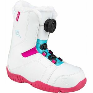 Reaper BONKY Dětské snowboardové boty, bílá, velikost 37