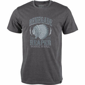 Reaper RENEGADE Pánské triko, tmavě šedá, velikost S