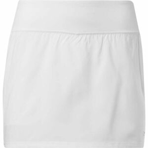 Reebok WOR VECTOR SKORT Dámská sportovní sukně, bílá, velikost M