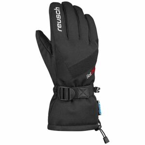 Reusch OUTSET R-TEX XT Lyžařské rukavice, Černá,Bílá, velikost 9