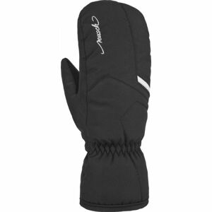 Reusch MARISA MITTEN Dámská lyžařská rukavice, Černá,Bílá, velikost