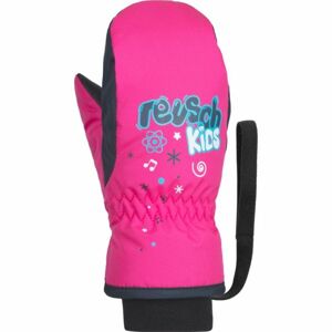 Reusch KIDS MITTEN Dětské lyžařské rukavice, růžová, velikost 1