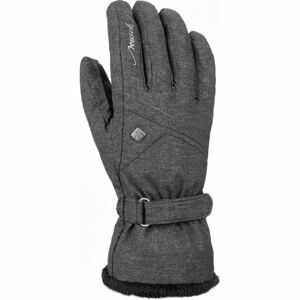 Reusch LAILA Dámské lyžařské rukavice, šedá, veľkosť 6