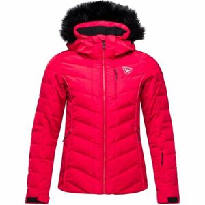 Rossignol W RAPIDE PEARLY JKT červená XL - Dámská lyžařská bunda
