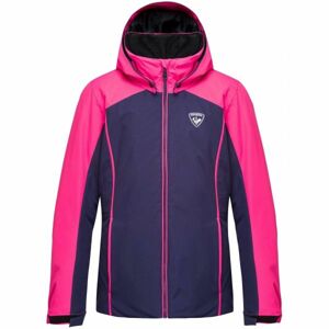 Rossignol GIRL FONCTION JKT růžová 12 - Dívčí lyžařská bunda