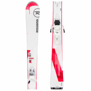 Rossignol UNIQUE 9 XPRESS WHITE + XPRESS 10  142 - Dámské sjezdové lyže