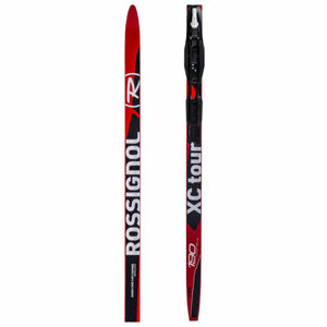 Rossignol XC TOUR 45 WAXLS + IFP Klasické běžecké lyže, černá, velikost 210