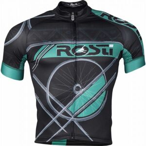 Rosti RUOTA DL ZIP černá 2xl - Pánský cyklistický dres