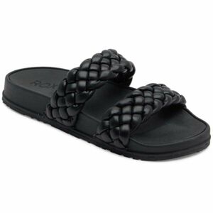 Roxy SLIPPY BRAIDED Dámské pantofle, černá, velikost 41