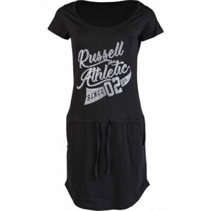 Russell Athletic DRESS PRINT Dámské šaty, černá, velikost S