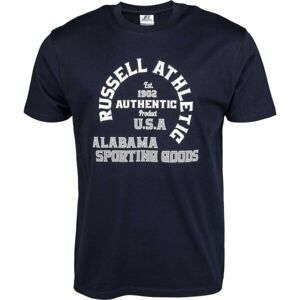 Russell Athletic ALABAMA Pánské tričko, tmavě modrá, velikost