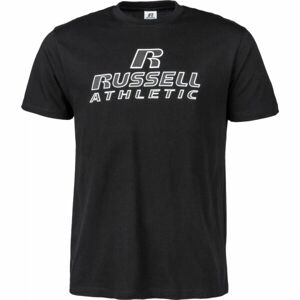 Russell Athletic CREWNECK TEE SHIRT Pánské tričko, černá, velikost XXL